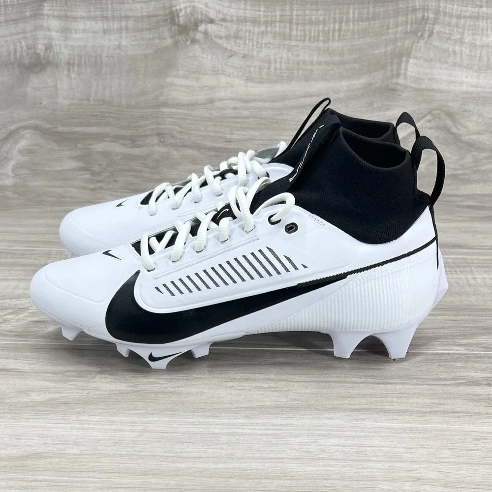 Nike Vapor Edge Pro 360 2 Mens Size 13.5 Promo White Football Cleats FN7759-100
